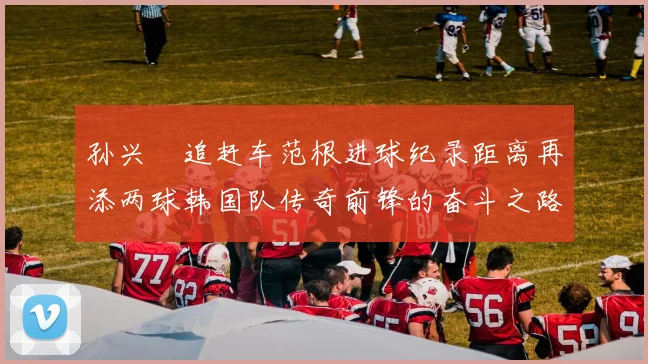 孙兴慜追赶车范根进球纪录距离再添两球韩国队传奇前锋的奋斗之路